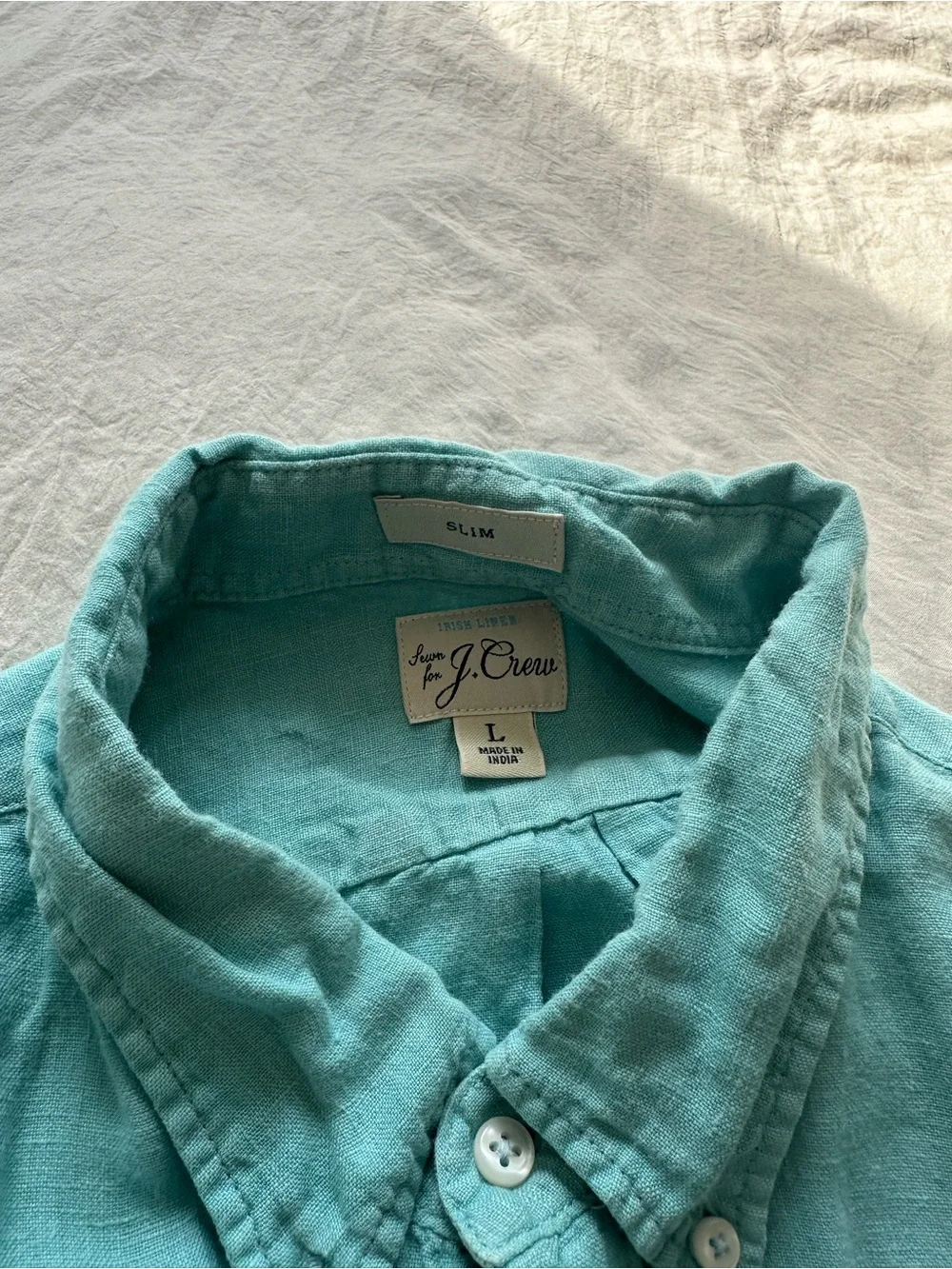 Jcrew Baird Mcnutt linen shirt slim large men’s